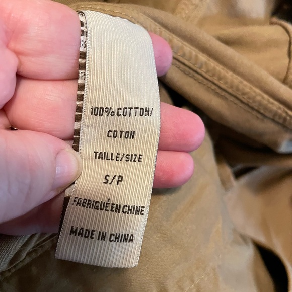 Urban Life Beige and Black Jacket Zipper & Button device - Picture 8 of 11